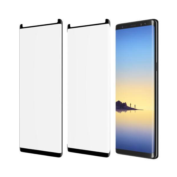 RhinoShield 9H 3D Curved Glass Screen Protector for Samsung Galaxy Note 8  Non Edge to Edge - Tempered Glass Front | TechBug | Pixel | Android | US,  UK, AU orders | Corporate gifts