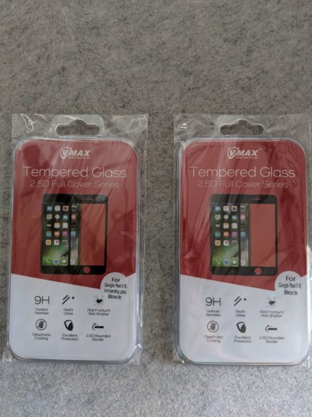 Vmax Pixel 3 XL 3D tempered glass