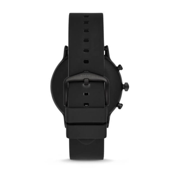 fossil gen 5 smartwatch the carlyle hr black silicone